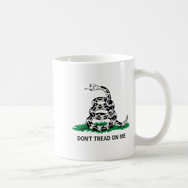 Dont Tread On Me  Coffee Mug (Right)