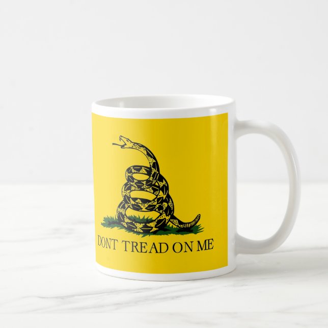 Don't Tread On Me Coffee Mug (Right)