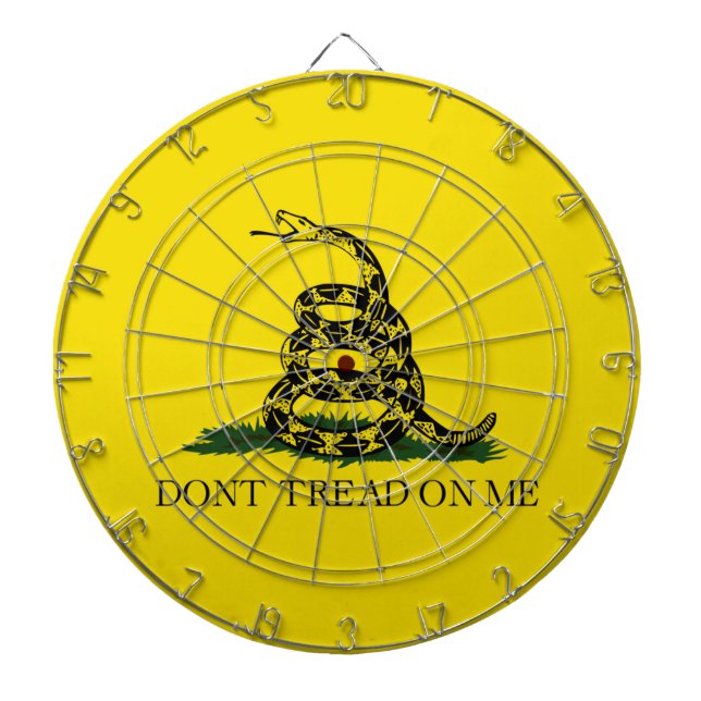 Don't Tread on Me Dartboard (Front)