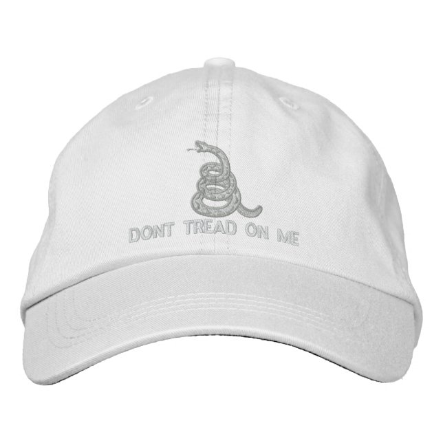 Don't Tread On Me Embroidered Hat (Front)