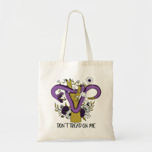 Don't Tread On Me Feminist Tote Bag