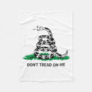 Dont Tread On Me  Fleece Blanket