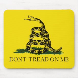 Don't Tread on Me Gadsden American Flag Mouse Pad