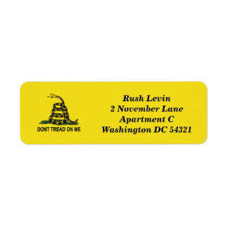 Dont Tread On Me Gadsden Flag Custom