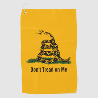 Don't Tread On Me Gadsden Flag  Golf Towel