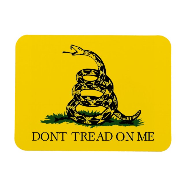 Don't Tread On Me - Gadsden Flag Magnet (Horizontal)