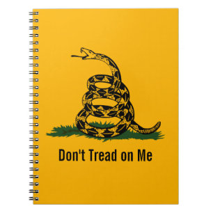 Don't Tread On Me Gadsden Flag Notebook