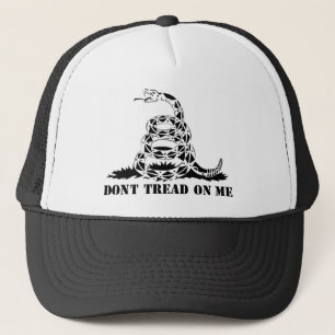 Dont Tread On Me Gadsden Flag Snake Symbol Trucker Hat