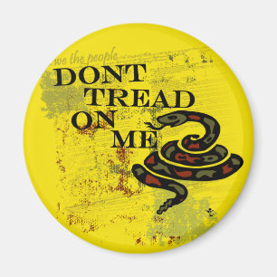 Dont Tread on Me Gadsden Flag/Symbol Magnet