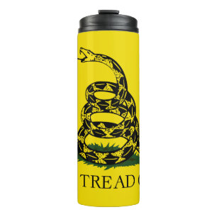 Don't Tread on Me Gadsden flag Thermal Tumbler