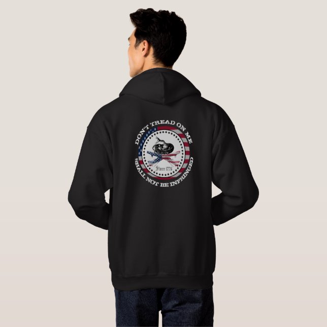 Don't Tread On Me Hoodie (Back Full)