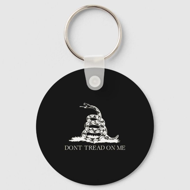 Dont Tread On Me  Key Ring (Front)