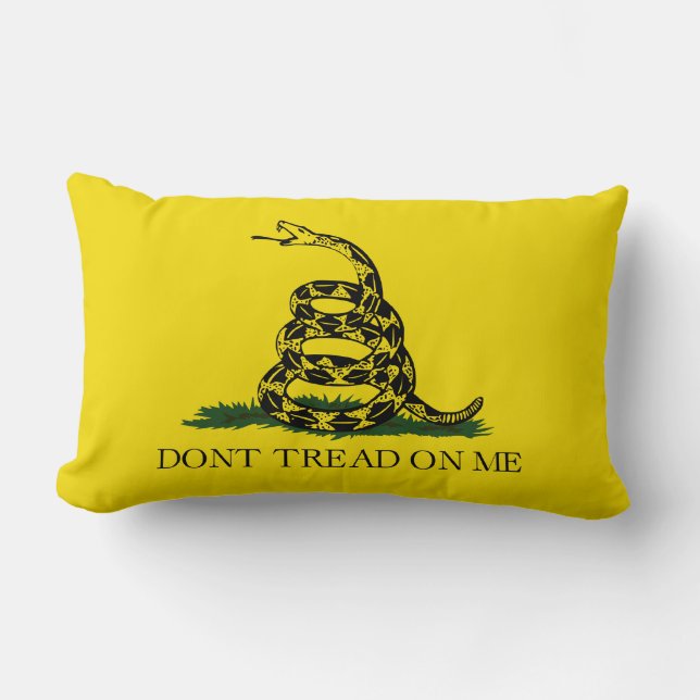 Dont Tread On Me Lumbar Cushion (Front)