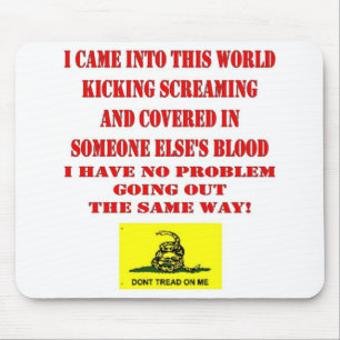 DON'T TREAD ON ME MOUSE PAD