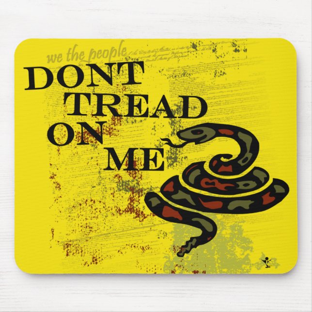 Dont Tread on Me Mouse Pad (Front)