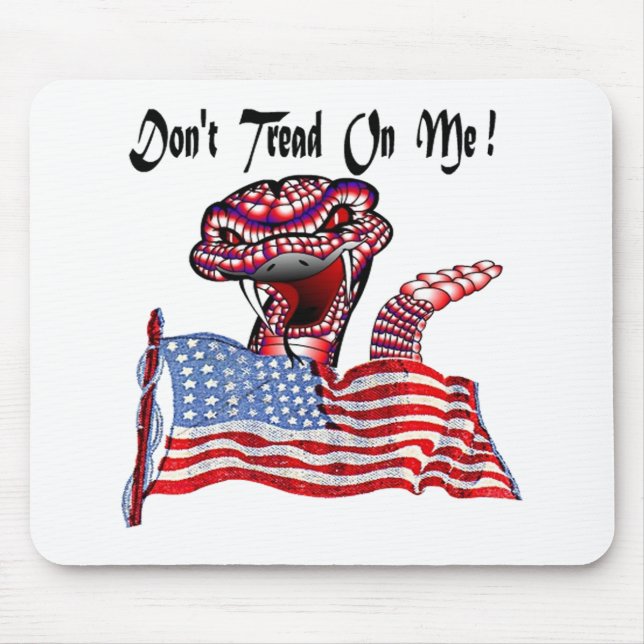 Don't Tread On Me Mouse Pad (Front)