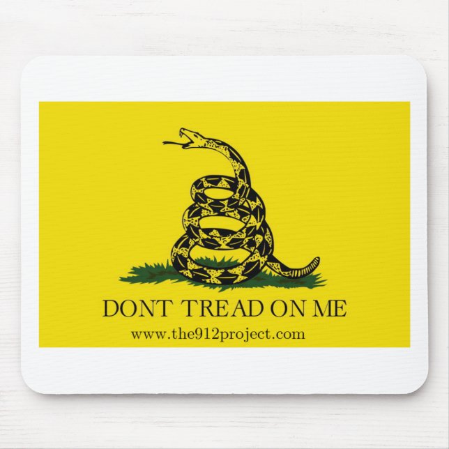 Don't Tread On Me Mouse Pad (Front)