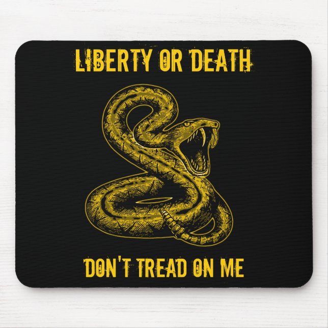 Don't Tread On Me mousepad (Front)