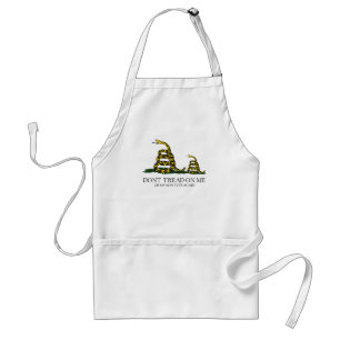 Don't Tread on Me or My Son Gadsden Flag Meme Standard Apron