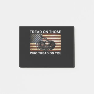 dont tread on me post-it notes