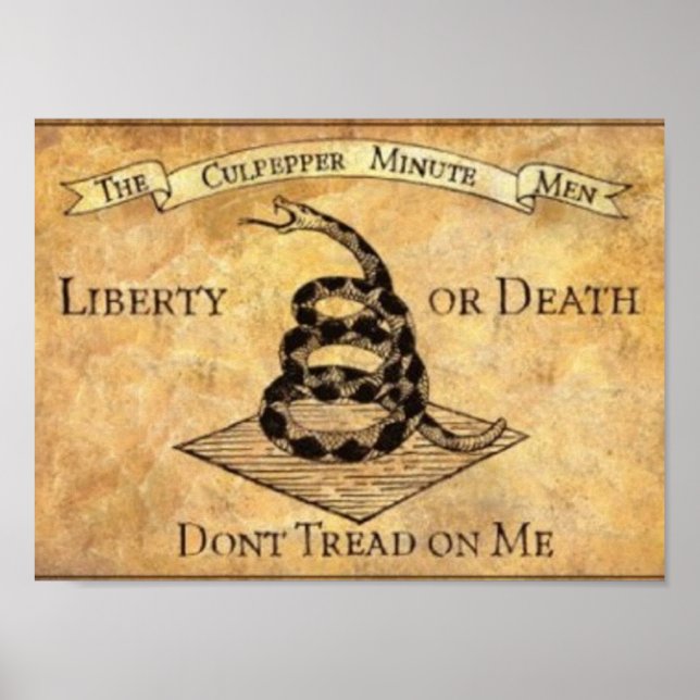 Don't Tread on Me. Poster (Front)