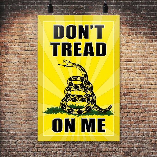 Don't Tread on Me Poster (Creator Uploaded)