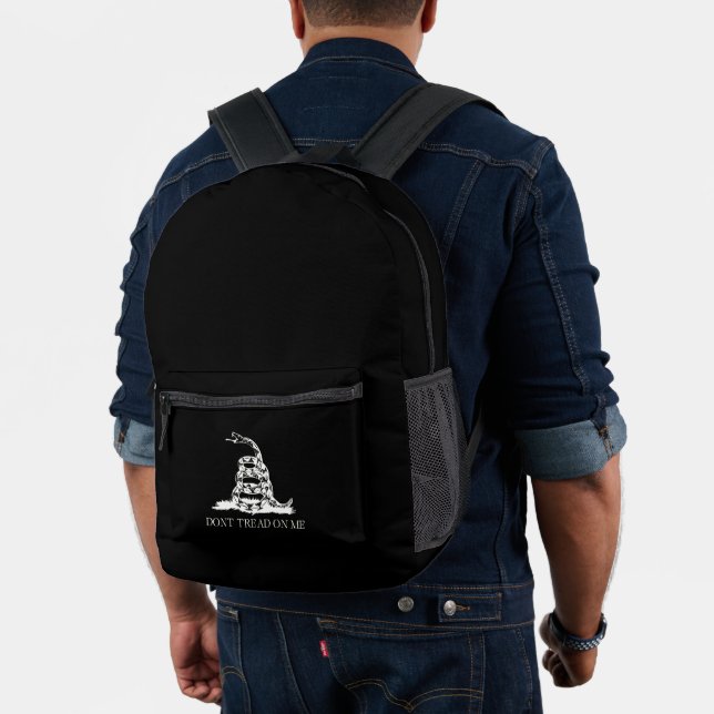Don't Tread On Me Printed Backpack (Insitu (Model))