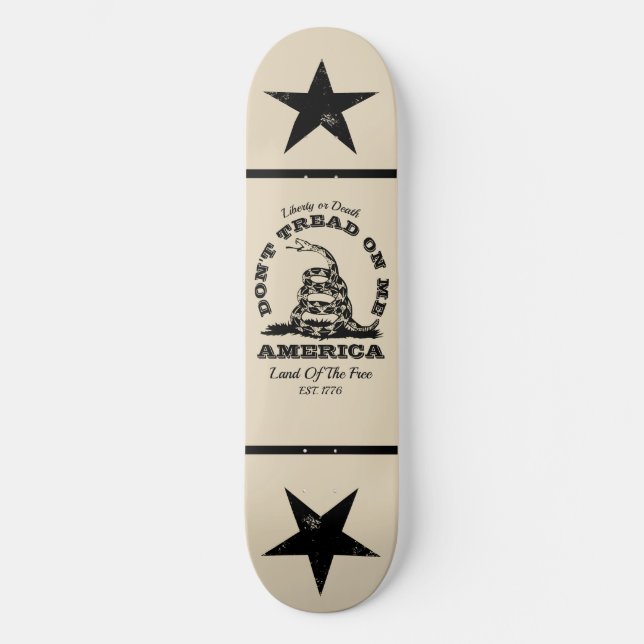 Don't Tread On Me Skateboard (Front)