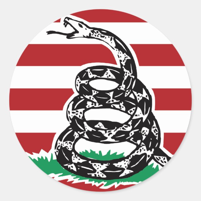 DONT TREAD ON ME STICKERS (Front)