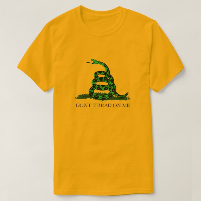 Dont Tread On Me T-Shirt (Design Front)