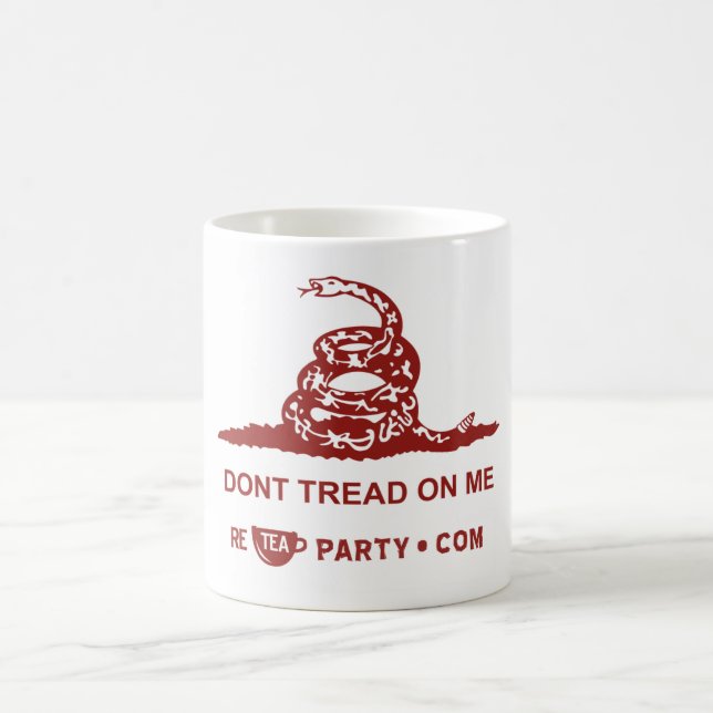 Dont Tread On Me Tea Party Mug (Center)