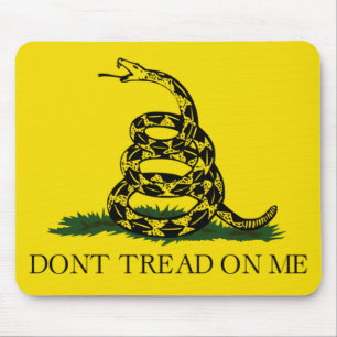 DONT TREAD ON ME, The Gadsden Flag Mouse Pad