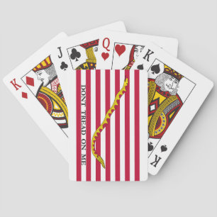 Don't Tread on Me US Naval Jack Playing Cards