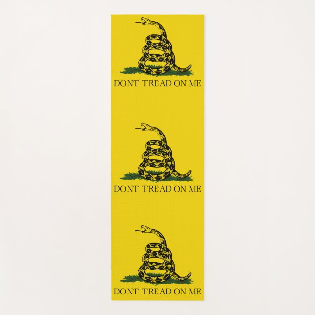 Dont Tread on Me Yoga Mat (Front)
