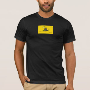 Don't tread on my data Gadsden flag parofy meme T-Shirt