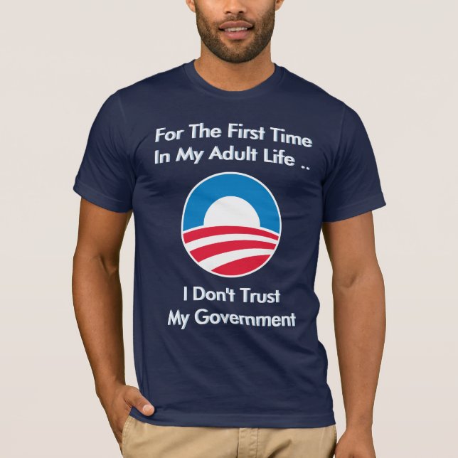 Don't Trust Government T-Shirt (Front)