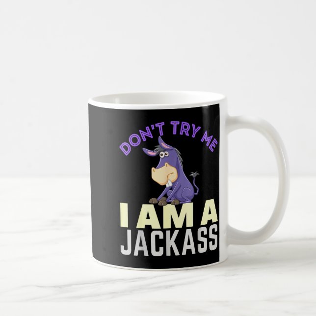Don't Try Me I Am A Jack Funny Halloween Costume  Coffee Mug (Right)