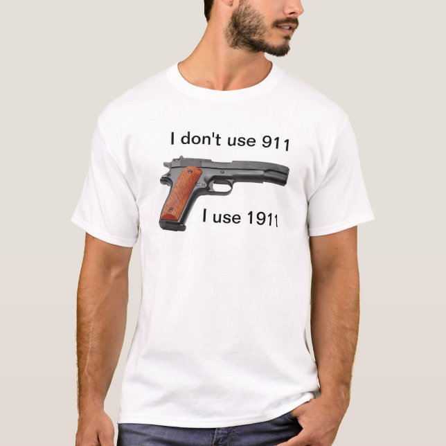 Don't use 911 T-Shirt (Front)