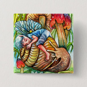 Don't Wake Me Up 15 Cm Square Badge
