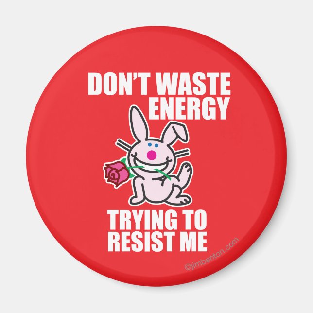 Don't Waste Energy Magnet (Front)