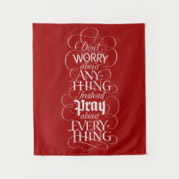 DON'T WORRY about anything - Religious Calligraphy
