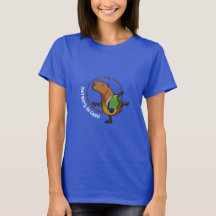 Don't Worry Be Cappy Capybara Gymnast Hoop Cartoon