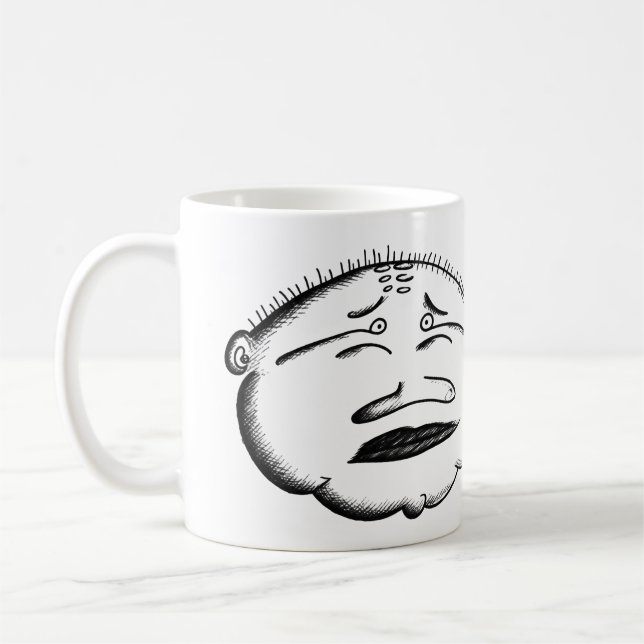 Don't worry be happy coffee mug (Left)