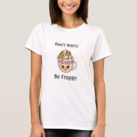 Don't Worry, Be Happy Cute Coffee Pun