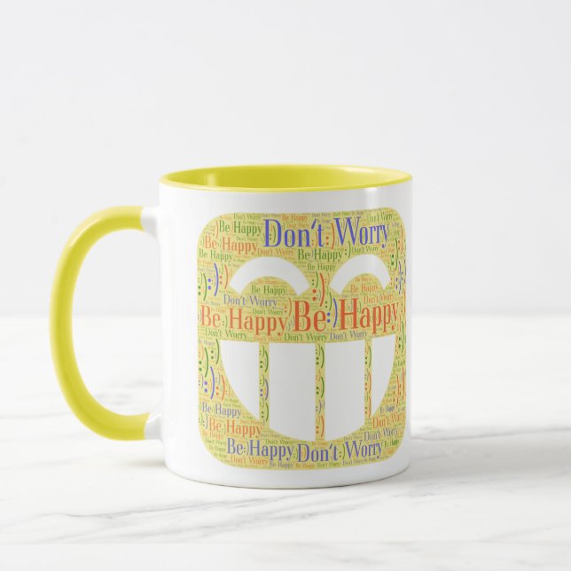 Don't Worry Be Happy Mug (Left)