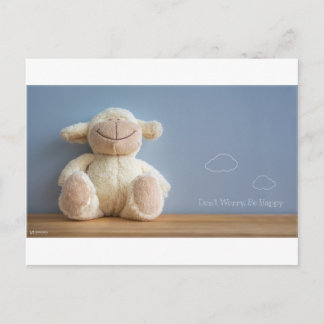 Don't worry. Be happy Postcard