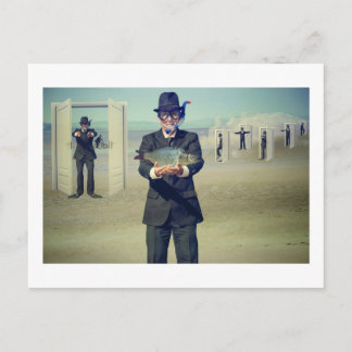 Don't worry, be happy postcard