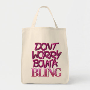 dont worry canvas tote  bag