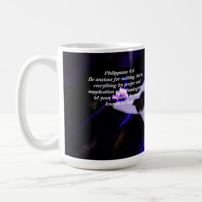 don't worry  coffee mug (Left)