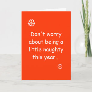 Don't worry... holiday card